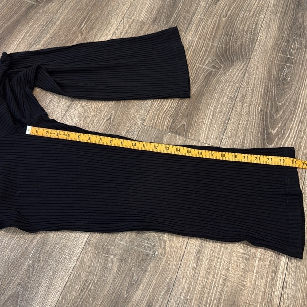 Eileen Fisher Textured Stretch Rib Pant - Picture 4 of 6